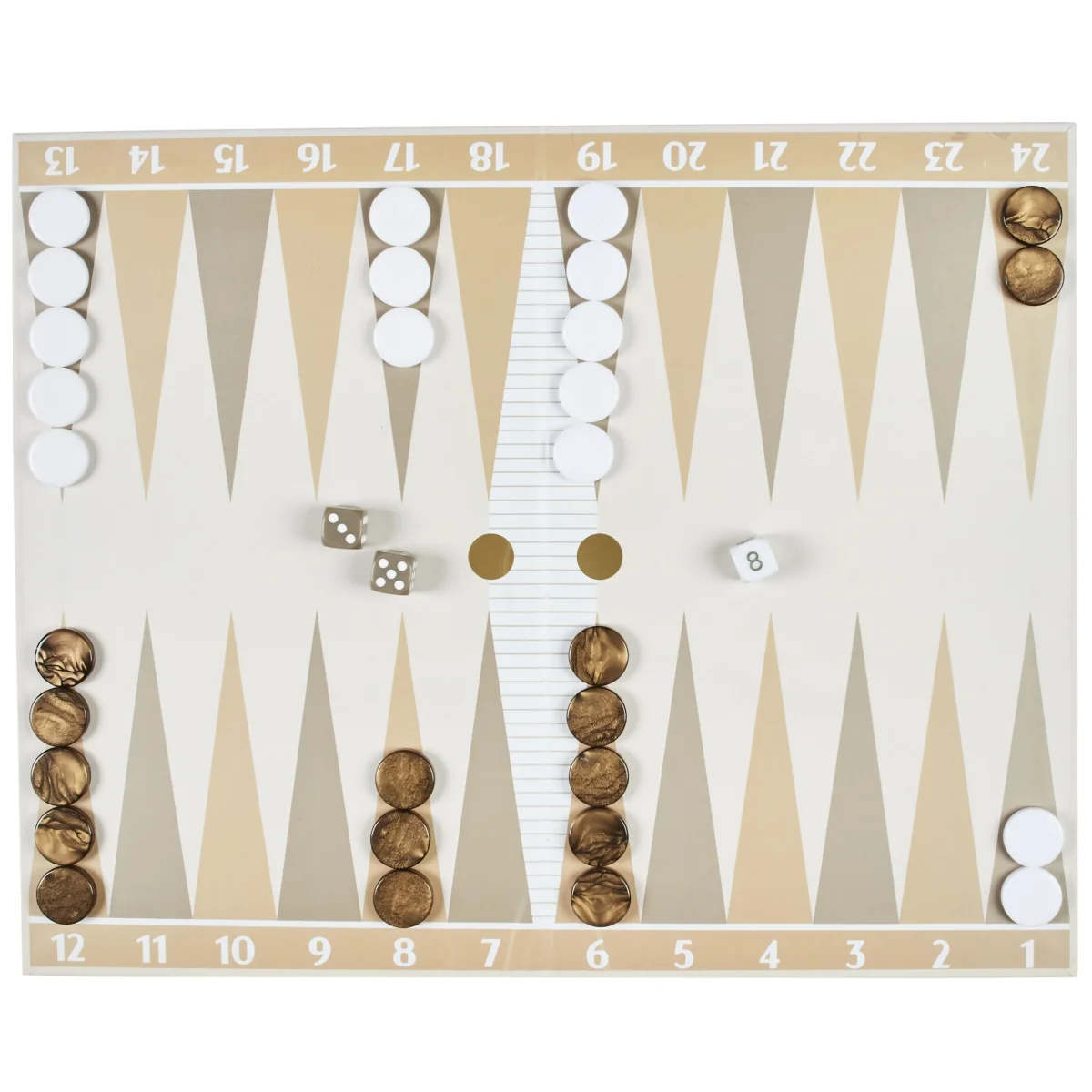 JEU DE BACKGAMMON ARTY – Image 2