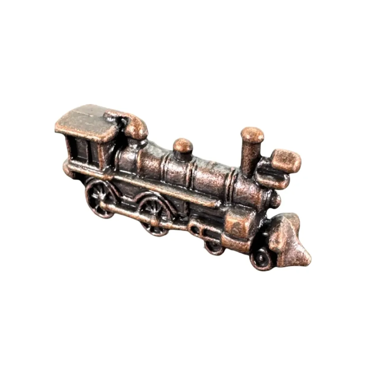 Locomotive jouet – Métal style bronze – Image 6
