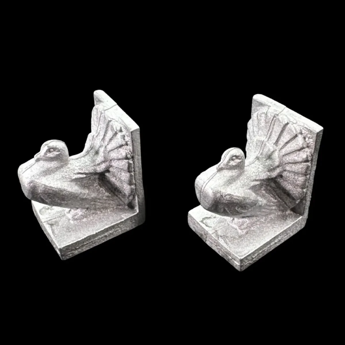 Serres-livres colombes – Métal – La paire – Image 4